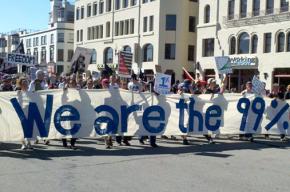 Hella Occupy Oakland marches through the city streets to Grand Lake