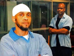 Siddique Abdullah Hasan (left) and Bomani Shakur